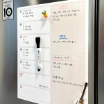 붙이는 냉장고 고무자석보드(ver.2)+세필펜 3종 세트