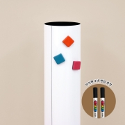 유리에 붙이는 대형 자석 화이트보드(점착식)+마커펜 2종 증정